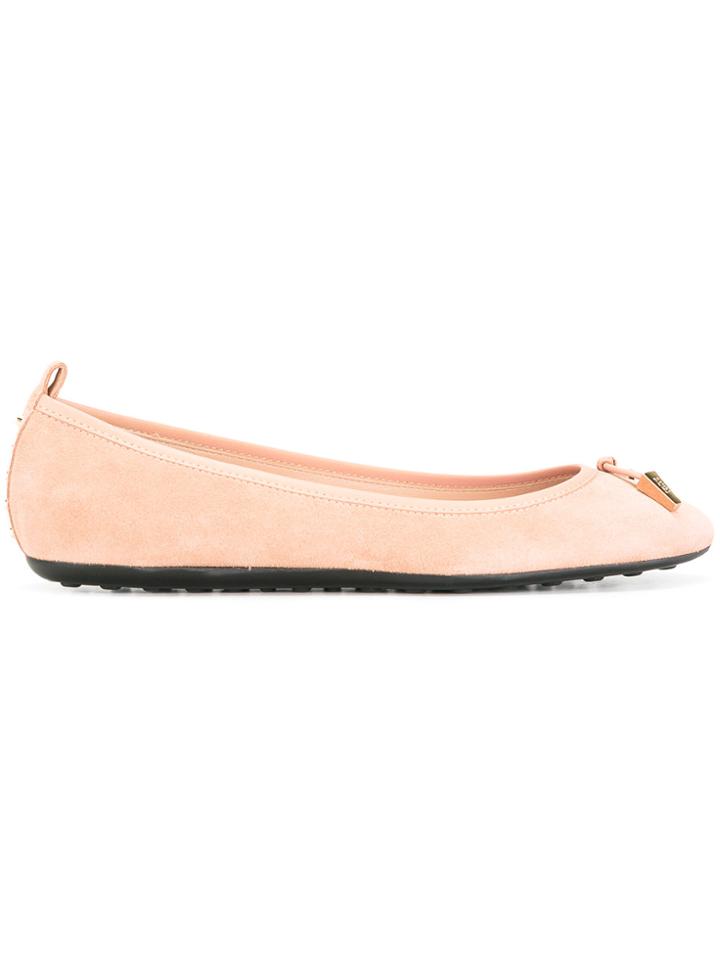 Tod's Classic Ballerinas - Pink & Purple