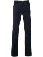 Tod's Tod`s - Man - Chino Denim Pants - Blue