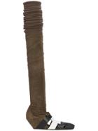 Rick Owens Stretch Sock Boots - Brown
