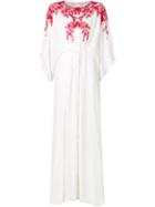 Monique Lhuillier Embellished Long Dress