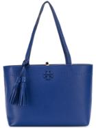 Tory Burch Mcgraw Mini Tote Bag - Blue
