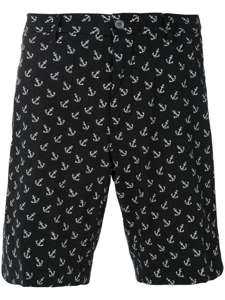 Polo Ralph Lauren - Printed Anchors Shorts - Men - Silk/cotton - 32, Blue, Silk/cotton