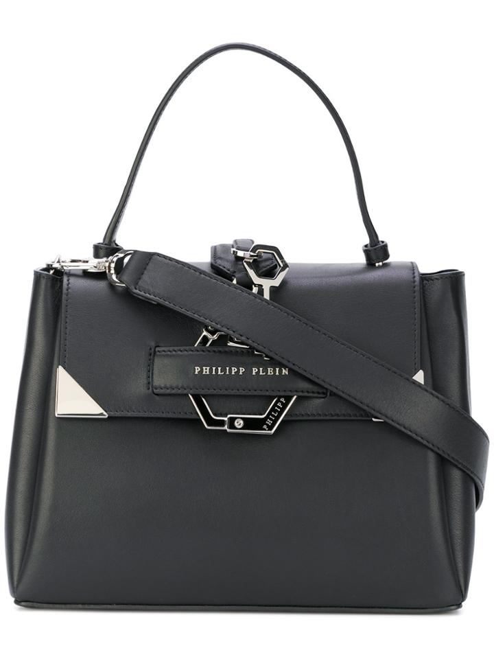 Philipp Plein Handcuff Detail Shoulder Bag - Black