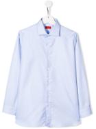 Isaia Kids Classic Long-sleeved Shirt - Blue