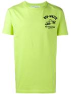 Off-white - 'contracting' Printed T-shirt - Men - Cotton - Xs, Green, Cotton