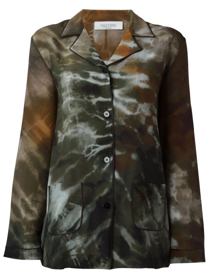 Valentino 'tie & Dye' Pyjama Top