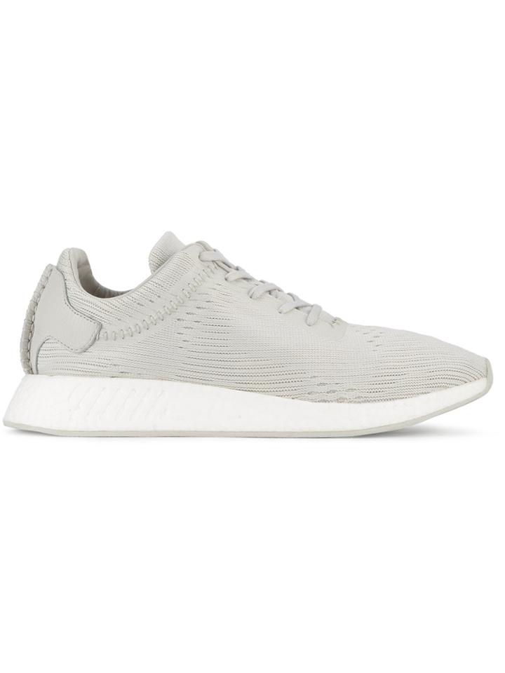 Adidas X Wings + Horns Grey Nmd R2 Primeknit Boost Trainers