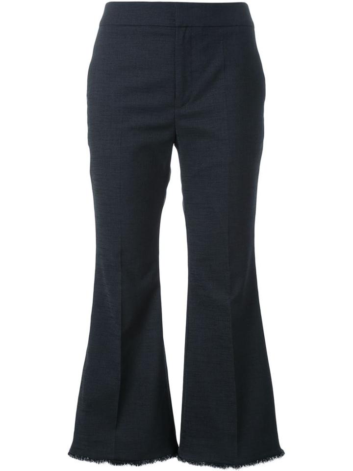 Le Ciel Bleu Trumpet Pants, Women's, Size: 34, Blue, Polyester