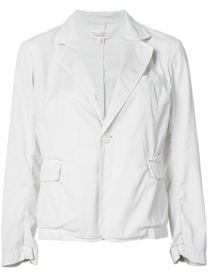 Nili Lotan Flap Pocket Blazer - Brown