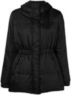 Moncler Fitted Waist Puffer Jacket - Black