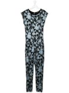 Finger In The Nose Teen Printed Jumpsuit - Black