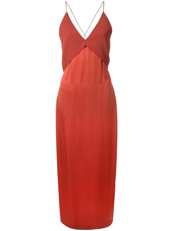 Dion Lee Transfer Cami Dress - Red
