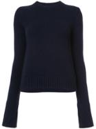 Khaite Cashmere Knitted Sweater - Blue