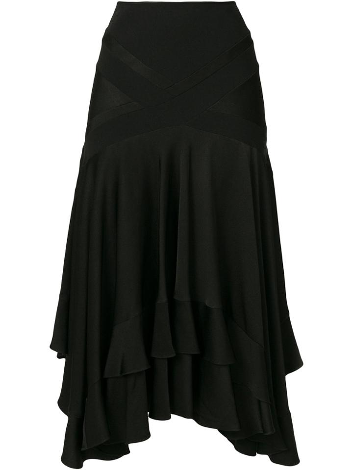 Christian Dior Vintage Fluid Skirt - Black