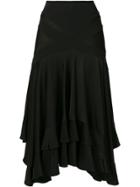 Christian Dior Vintage Fluid Skirt - Black