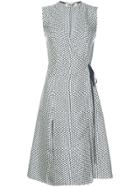 Diane Von Furstenberg Sleeveless Wrap Dress - White