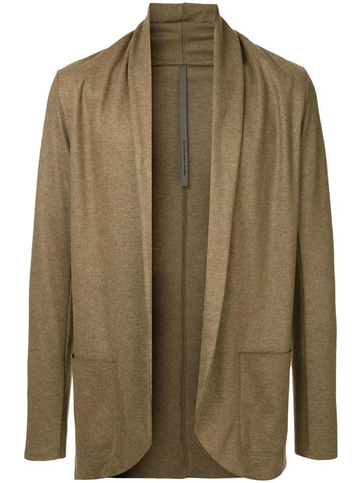 Kazuyuki Kumagai Loose Fit Open Cardigan - Brown