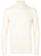 Roberto Collina Roll Neck Sweater - White
