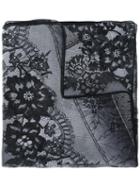Emanuel Ungaro - Printed Scarf - Women - Silk - One Size, Women's, Black, Silk