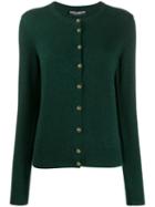 Dolce & Gabbana Logo Button Cardigan - Green