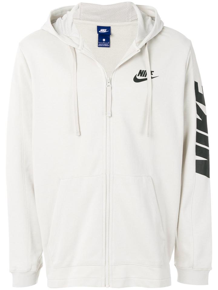 Nike Embroidered Logo Jacket - Nude & Neutrals