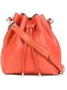 Proenza Schouler Bucket Crossbody Bag, Women's, Red, Leather