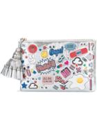 Anya Hindmarch 'all Over Stickers' Clutch