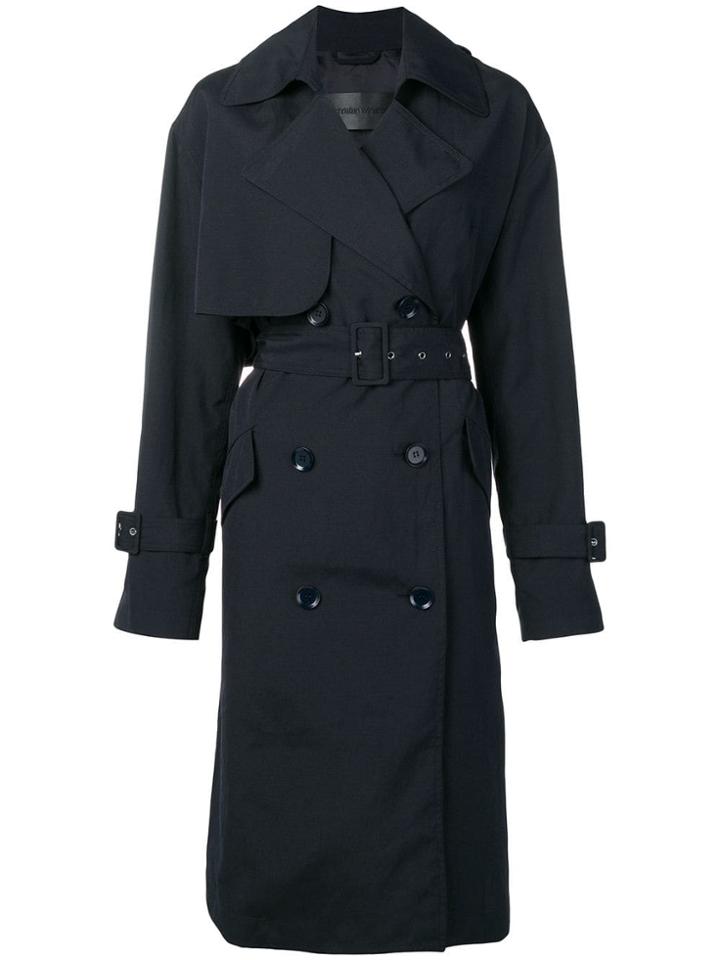 Christian Wijnants Chika Trench Coat - Blue