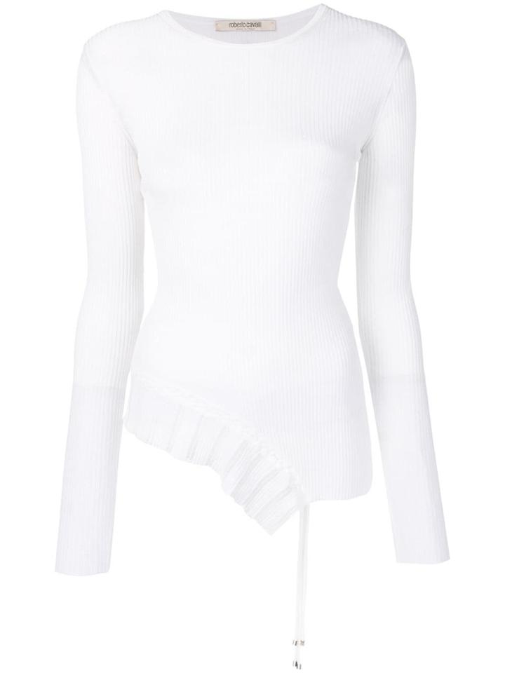 Roberto Cavalli Long-sleeved T-shirt - White
