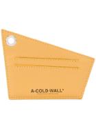 A-cold-wall* Asymmetric Cardholder - Yellow & Orange
