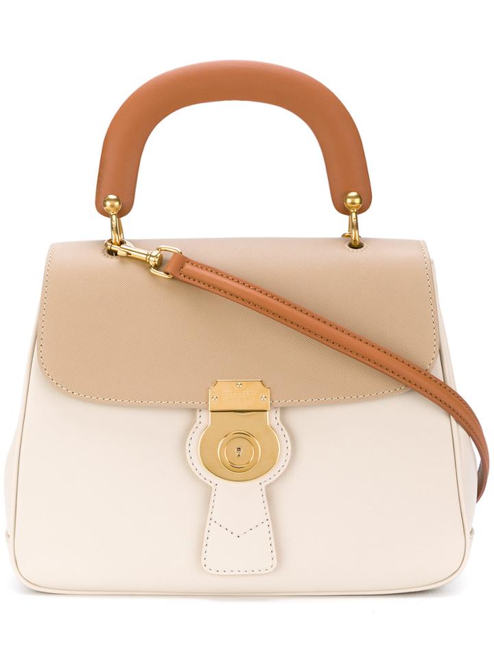 Burberry Dk 88 Medium Tote Bag - Nude & Neutrals