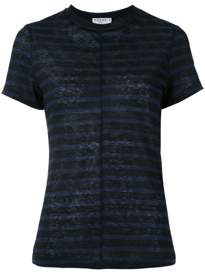 Frame Denim Plain T-shirt - Blue