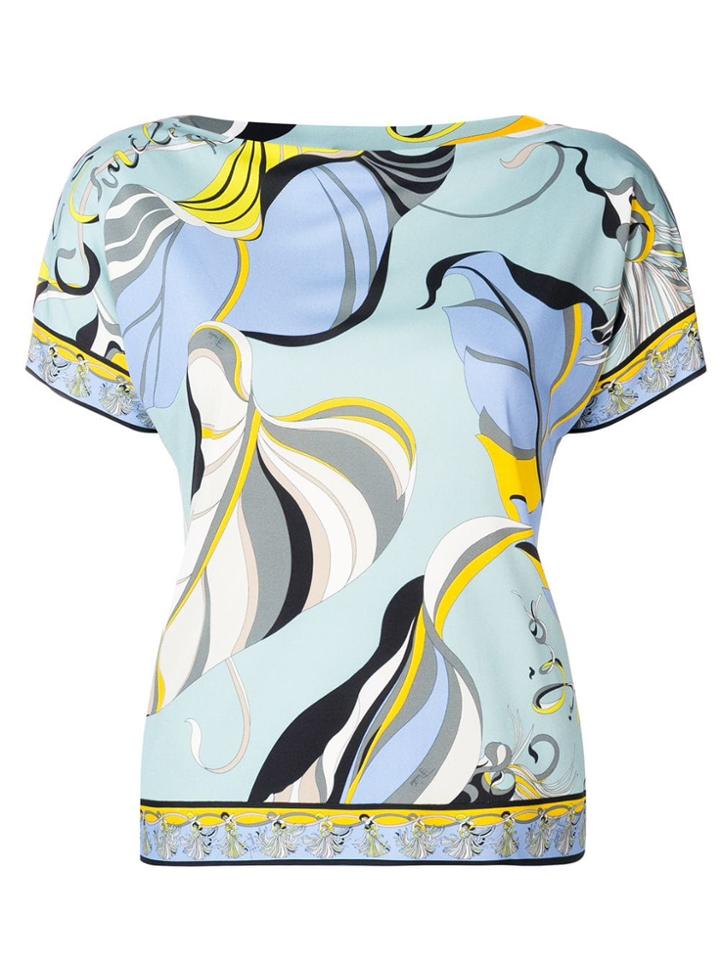 Emilio Pucci Emilio Pucci 9ejn359e727 002-celeste Artificial->viscose