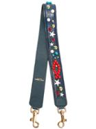 Dolce & Gabbana Clasp Strap, Women's, Blue, Calf Leather