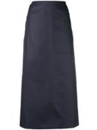 Sofie D'hoore Patch Pocket Maxi Skirt - Blue