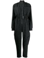 Acne Studios Front-zip Jumpsuit - Grey