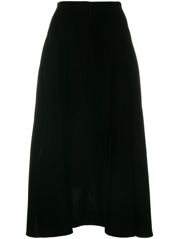 Neil Barrett High Waisted Midi Skirt - Black