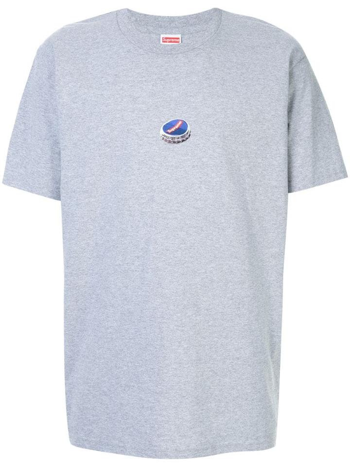 Supreme Bottle Cap Tee - Grey