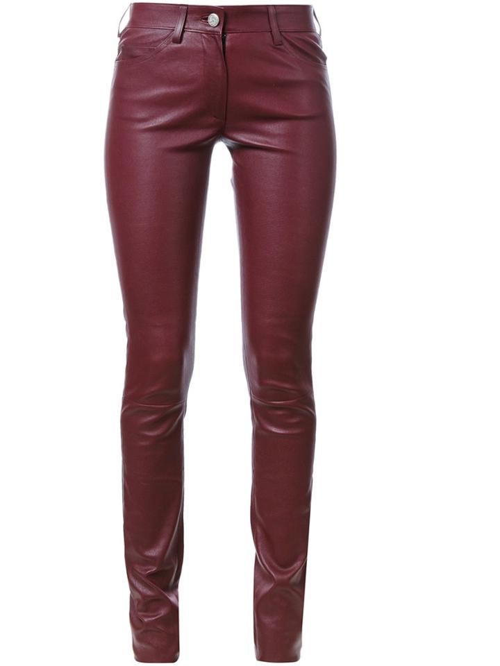 Sylvie Schimmel 'cash Stretch' Skinny Trousers - Red