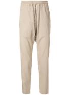 Bassike Drawstring Track Trousers - Brown