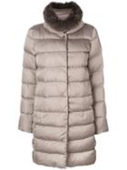 Herno - Classic Puffer Coat - Women - Feather Down/polyamide/polyester/goose Down - 40, Grey, Feather Down/polyamide/polyester/goose Down