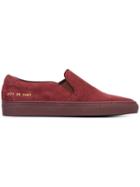 Common Projects Suede Slip-on Sneakers