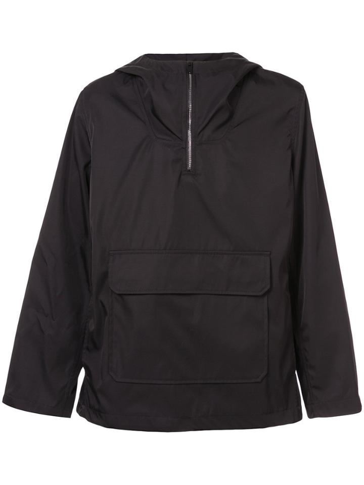 A.p.c. Hooded Winbreaker - Black