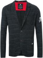 Loveless Knit Two Button Blazer, Men's, Size: 1, Black, Cotton