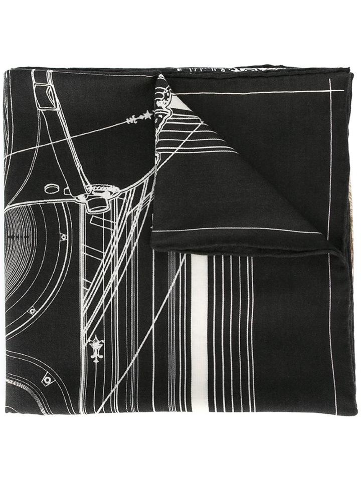 Givenchy Cobra Print Scarf
