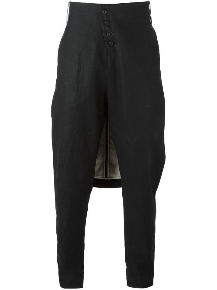 Lost & Found Ria Dunn Back Flap Tapered Trousers