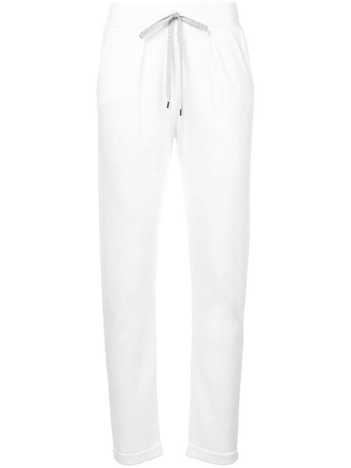 Blanca Slim-fit Track Trousers - White