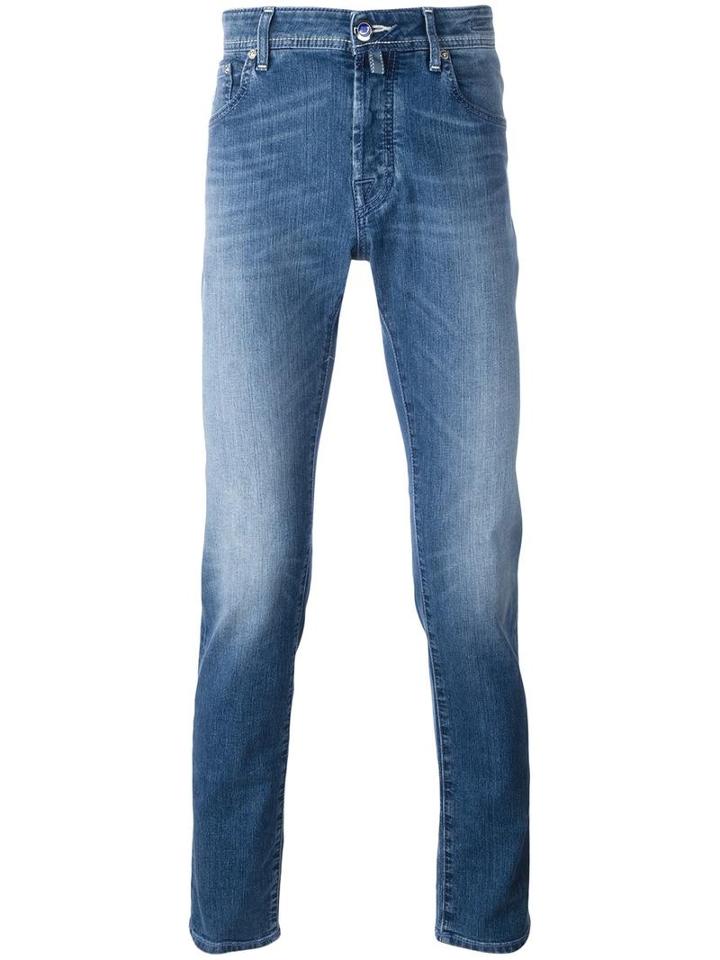 Jacob Cohen - Slim Fit Jeans - Men - Cotton/polyester/spandex/elastane - 38, Blue, Cotton/polyester/spandex/elastane