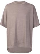 321 Boxy T-shirt, Men's, Size: Small, Grey, Cotton