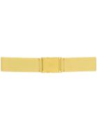 Nº21 Elasticated Clasp Belt - Yellow